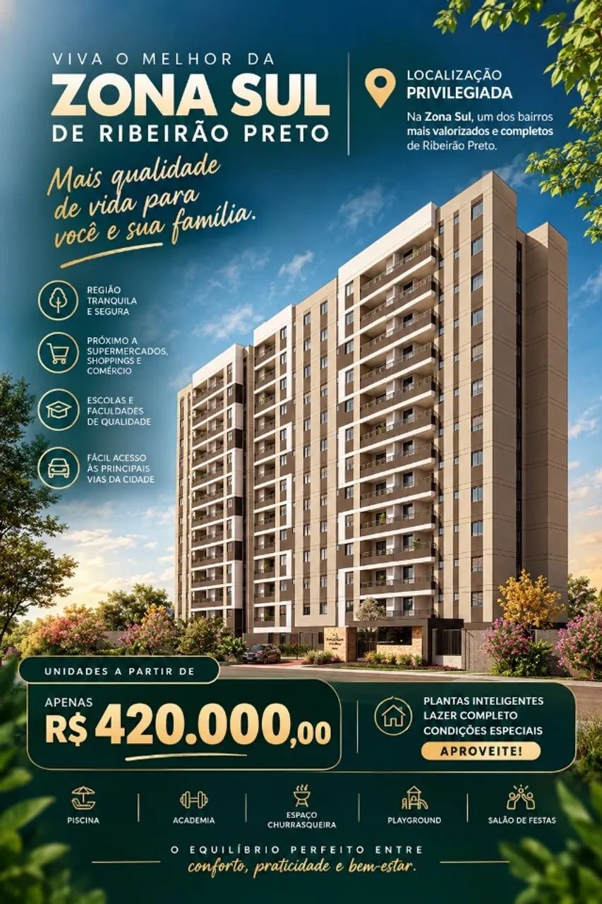 Apartamento na Planta