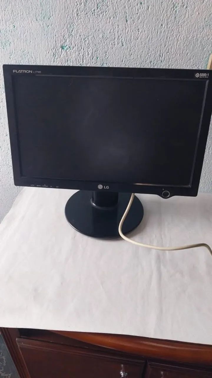 Monitor LG Flatron Ll177WS Preto - Foto 2