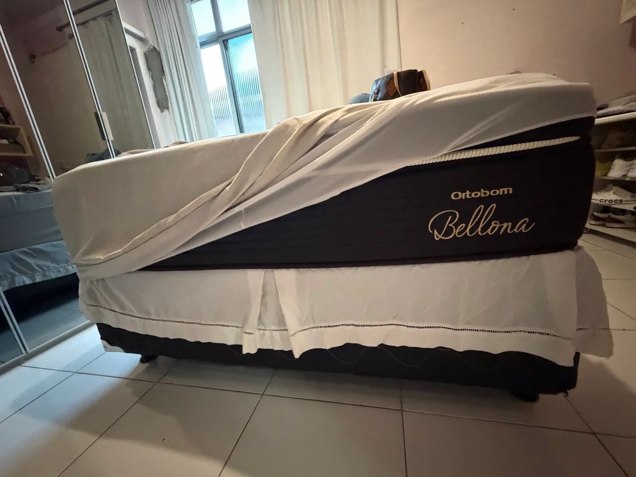 Cama Casal (Box + Baú) ORTOBOM - Foto 2