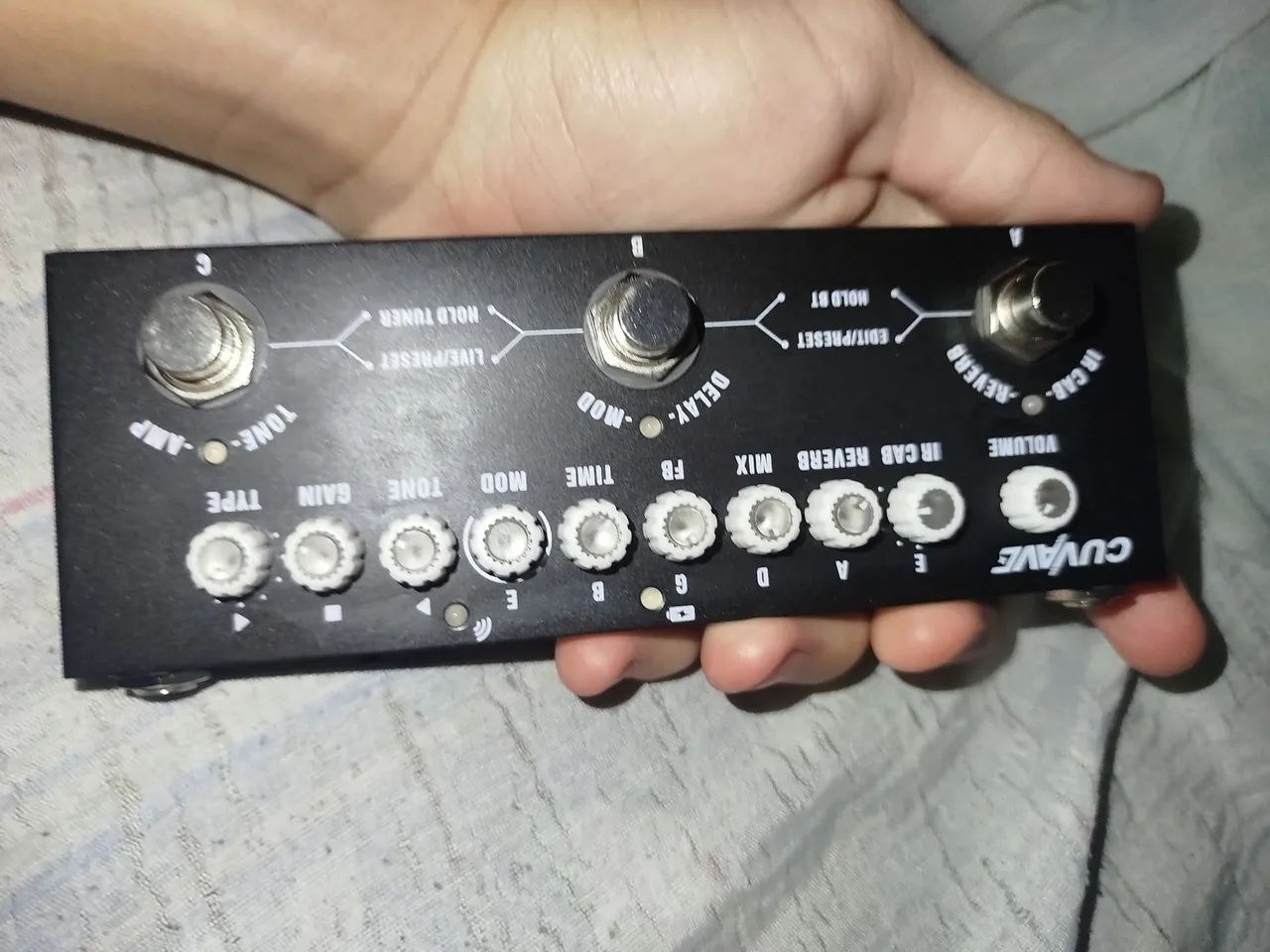 Pedaleira cuvave nova 