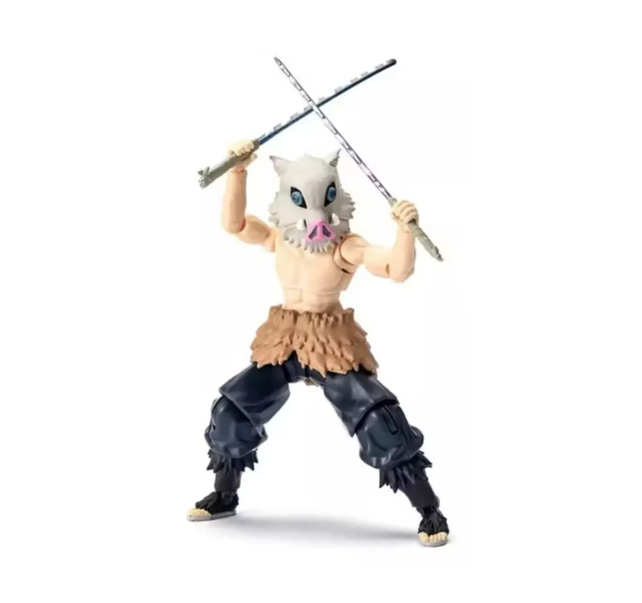 Boneco Inosuke Articulado Original Bandai - LACRADO - Ultimate Legends - Demon Slayer - Foto 2