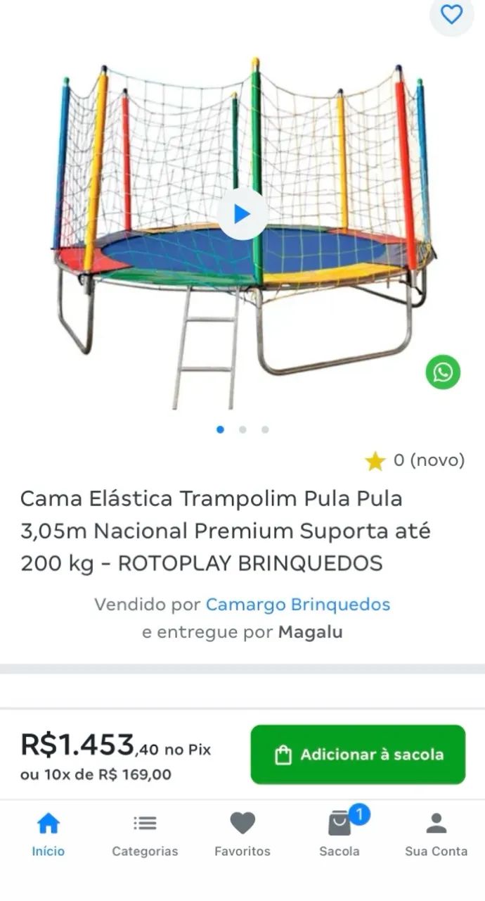 Cama elástica - Pula Pula - Foto 4