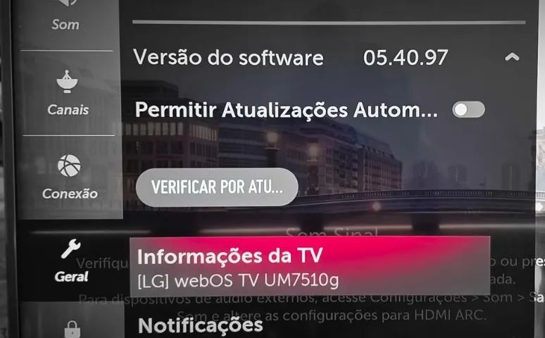 TV 75` LG 4K WebOS (usada) - Foto 2