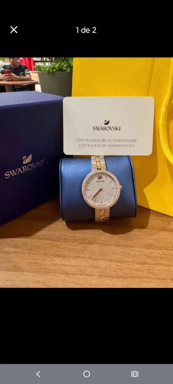 Relógio Swarovski 