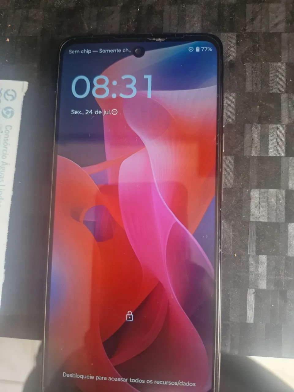 Vendo moto G 24 desapego funcionando perfeitamente  - Foto 3