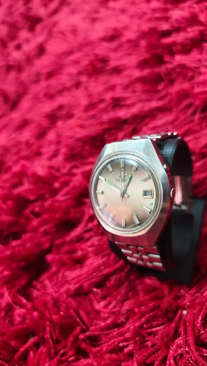 Relógio Orient Automático Vintage Prata - Foto 3