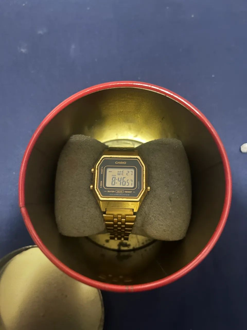 Relógio Casio Vintage Dourado Original Digital - Iluminator - Foto 4