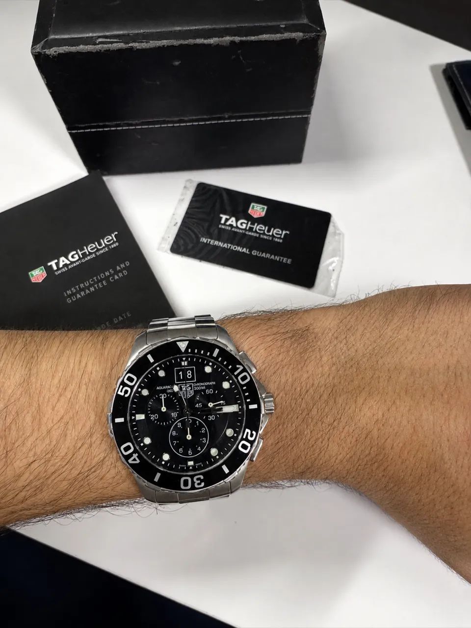 Relógio TAG Heuer Aquarecer CAN1010 - Completo - Foto 2
