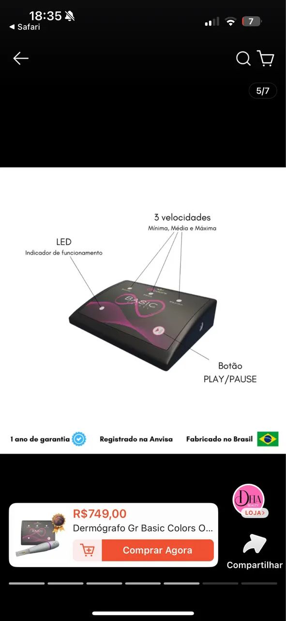 Dermógrafo + brindes - Foto 3