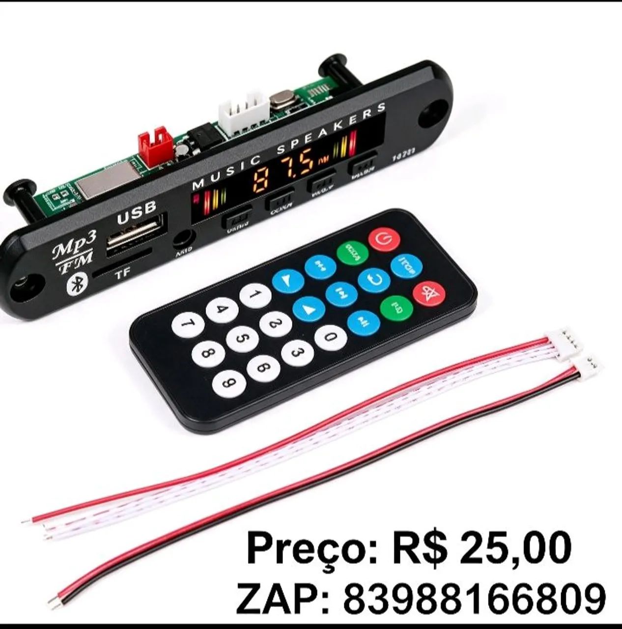 Placa MP3 Bluetooth  - Foto 2