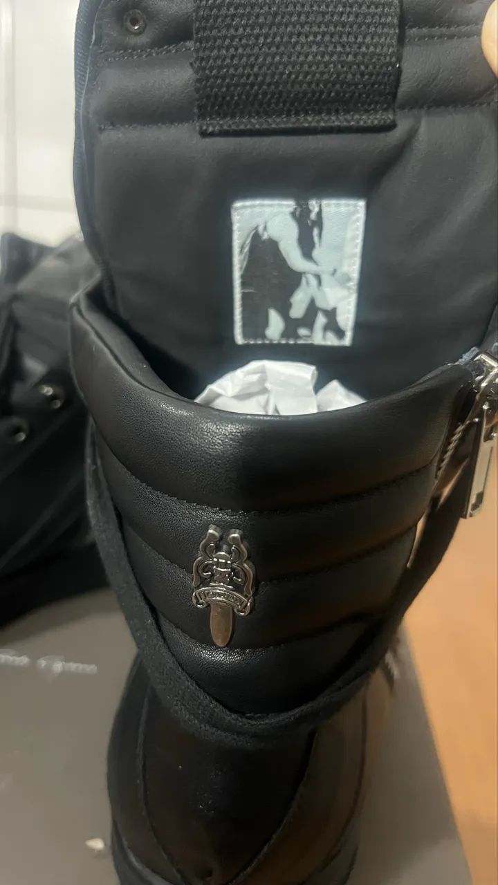 Rick owens geobasket x Chrome Hearts  - Foto 5