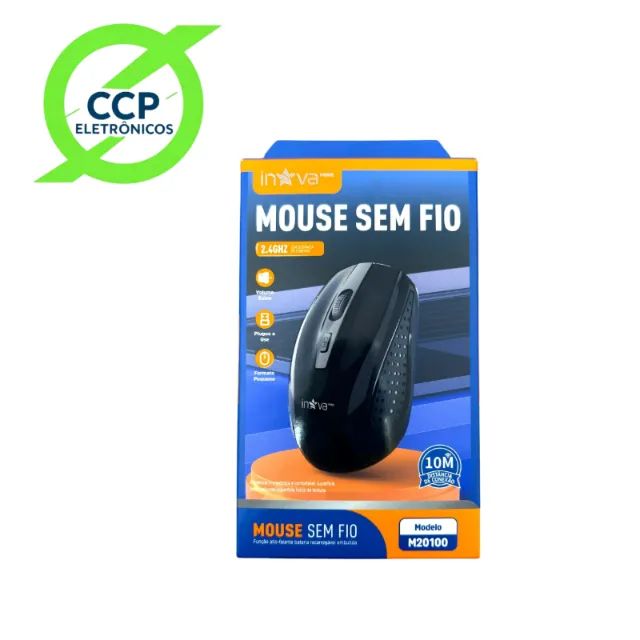 Mouse Sem Fio M20100 Inova