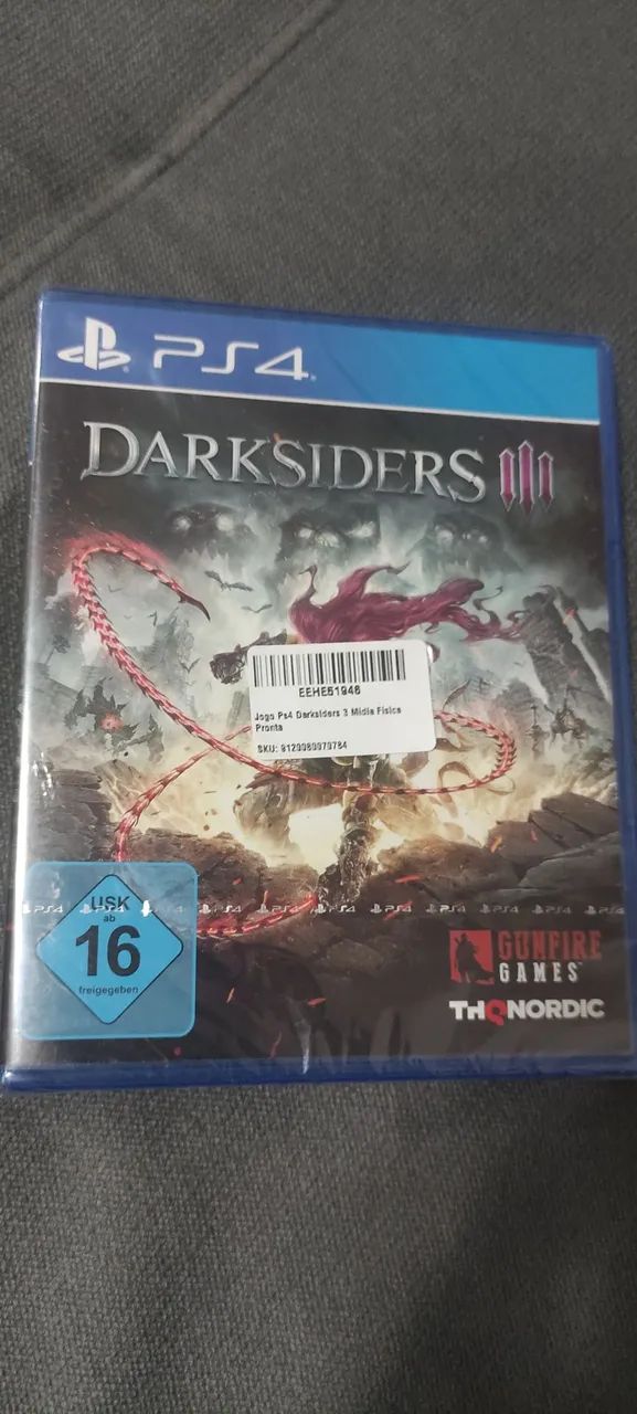 Darksiders 3 - PS4 lacrado 