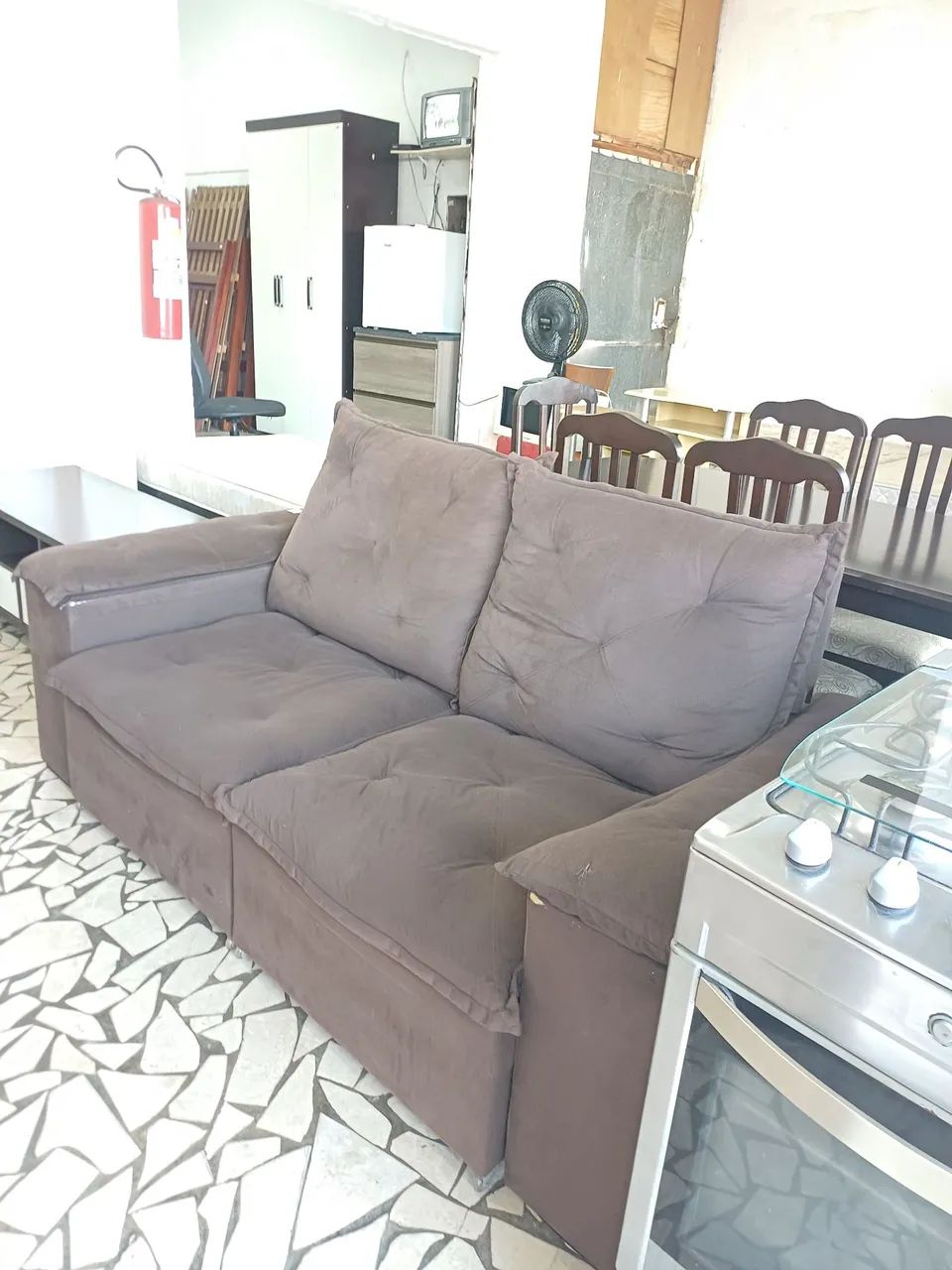Sofa retrátil encosto reclináveis  - Foto 3
