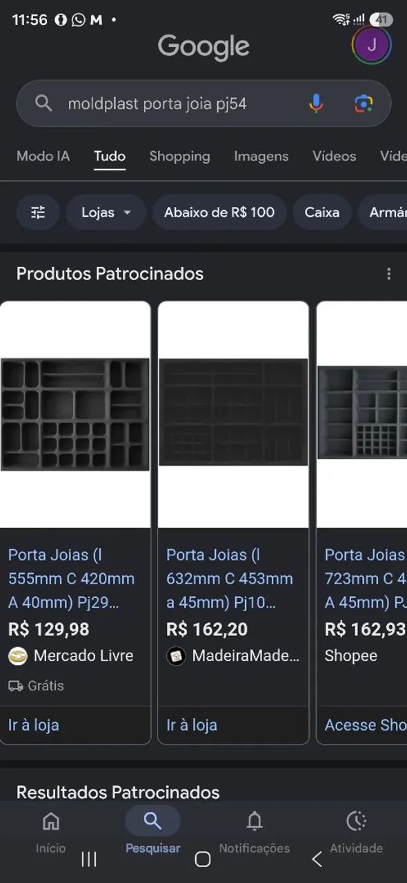 Porta joias moldplast  - Foto 5
