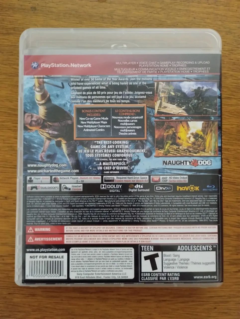 Uncharted 2 PS3  - Foto 3