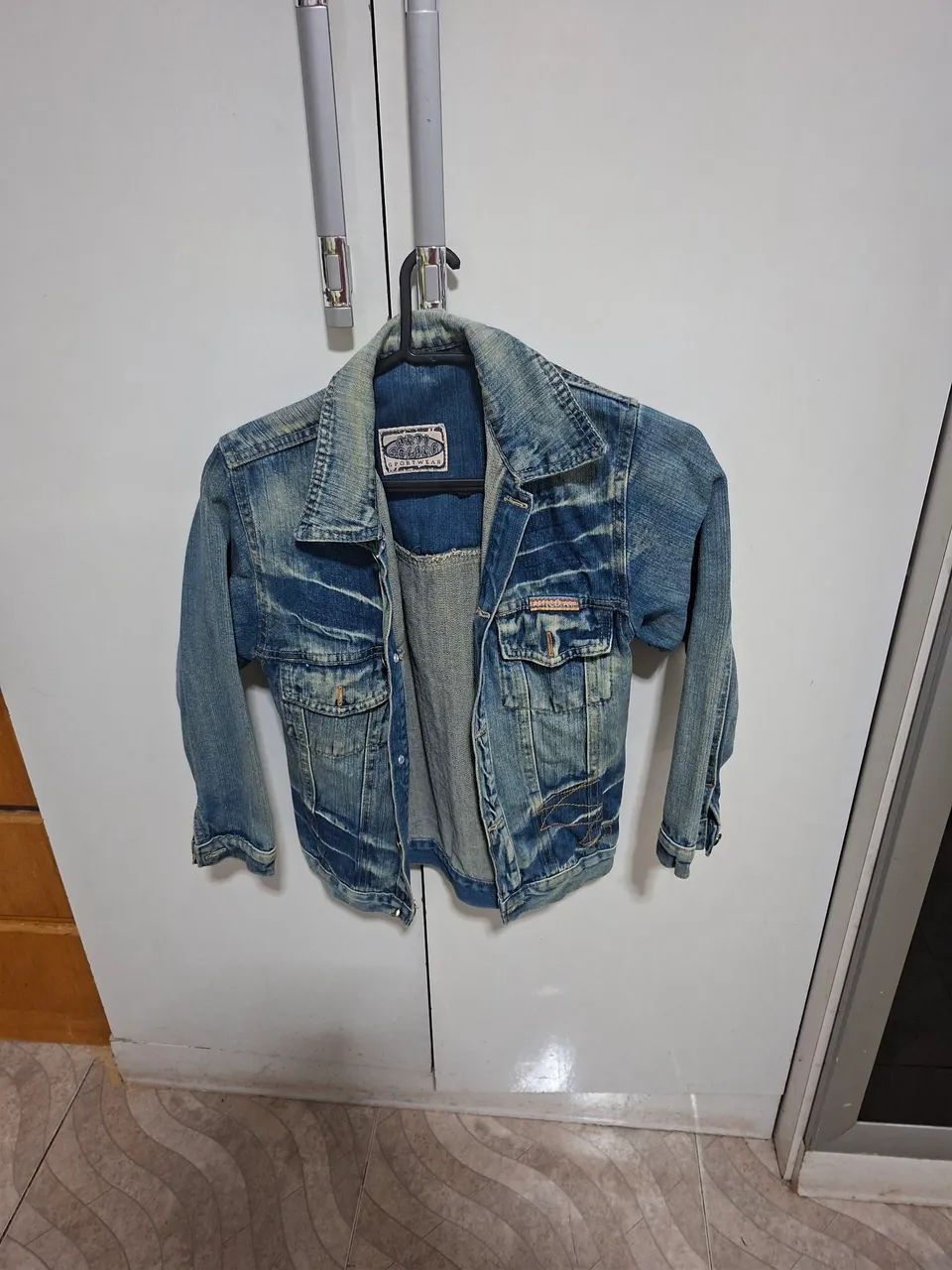 Jaqueta jeans infantil 
