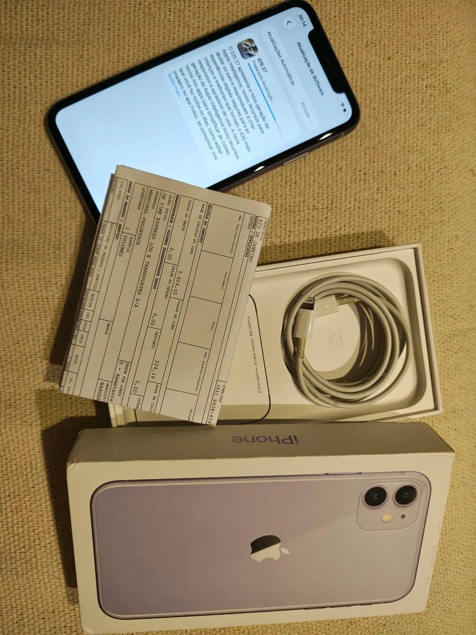 iPhone 11 Lilás 256GB - Celulares e Smartphones - Del Castilho