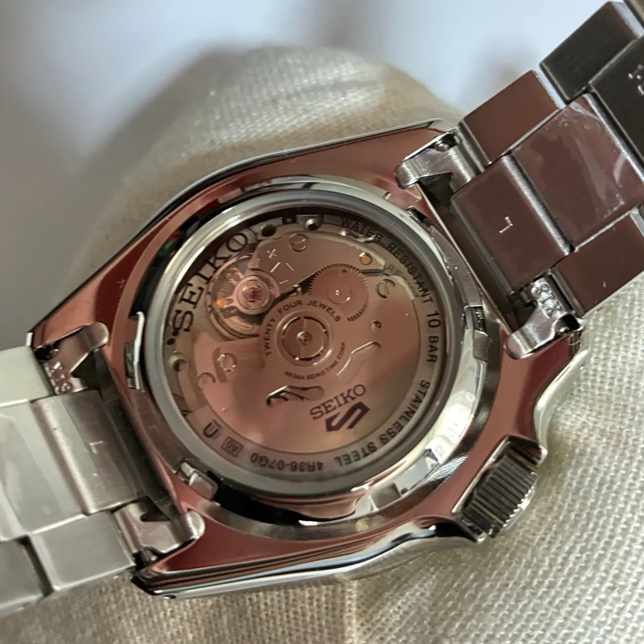 Relógio Seiko 5 Sports Automático SRPD59K1 - Foto 3