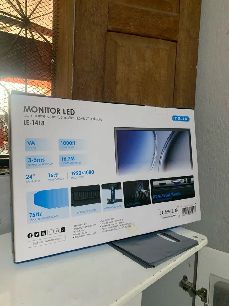 Monitor 24 polegadas pra sair logo  - Foto 4