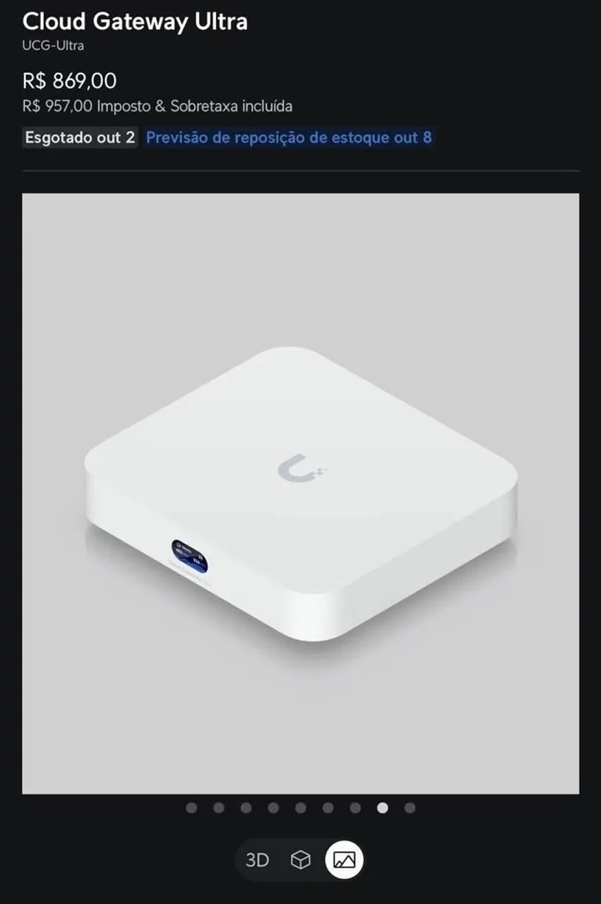 UCG Ultra Roteador Cloud Gateway