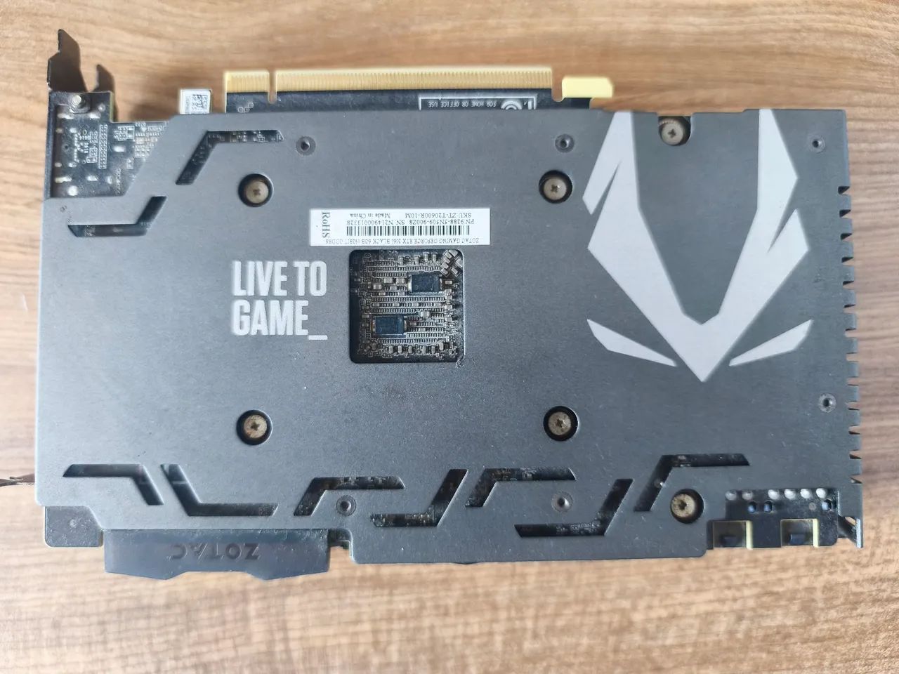 Placa de vídeo ZOTAC GeForce RTX 2060 6 GB
