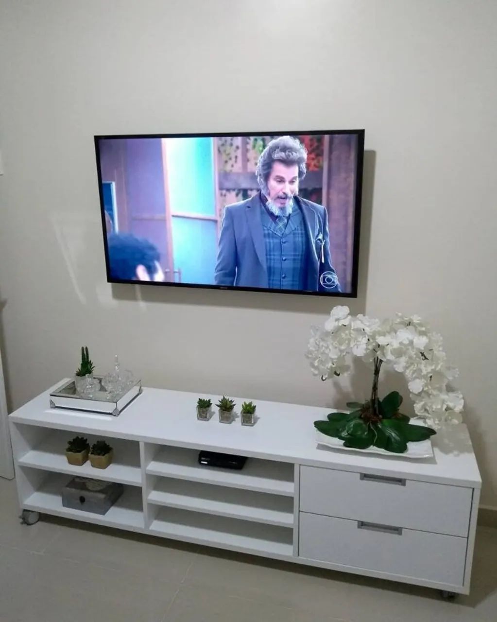 Suporte de TV FIXO (INSTALADO) - Foto 2