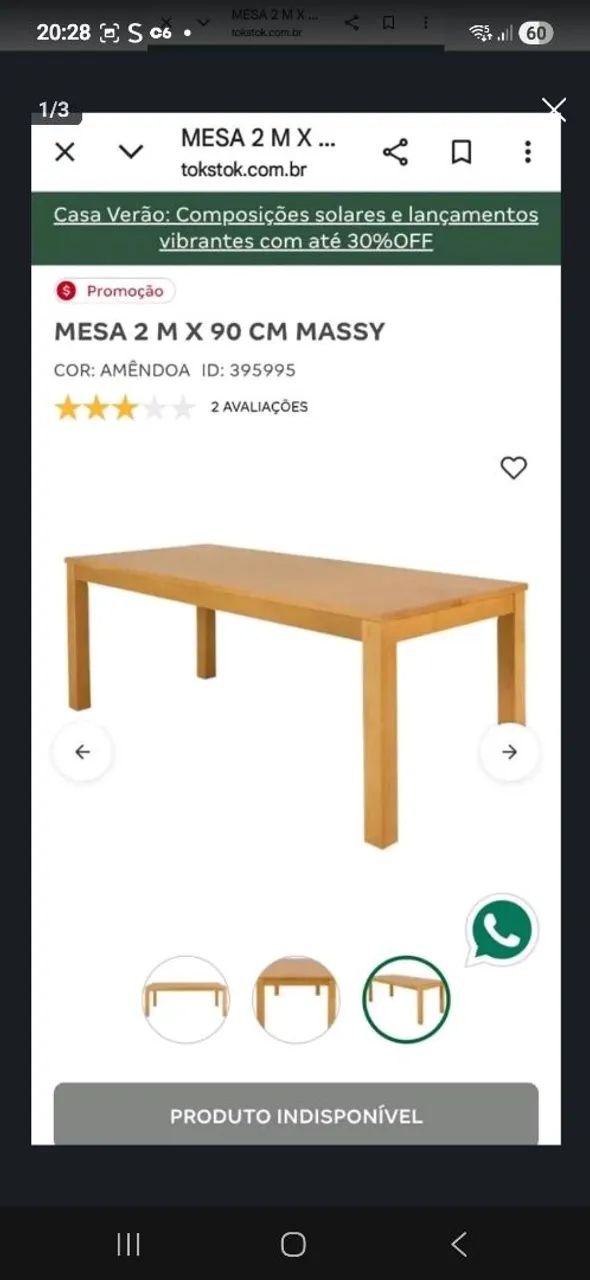 Mesa tok stock 