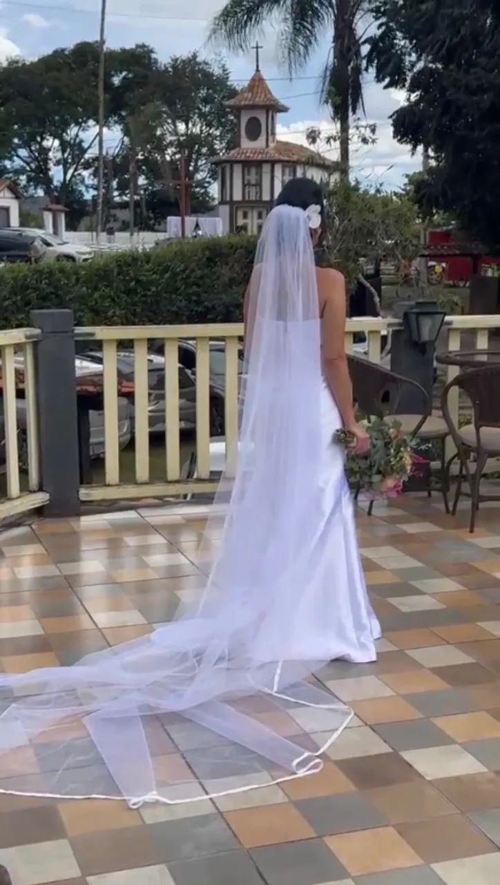 Vestido de casamento clássico e atemporal  - Foto 3