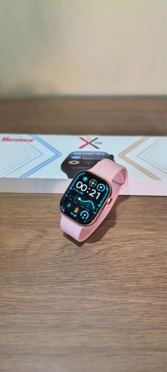 Smartwatch cor rosa original da microwear 