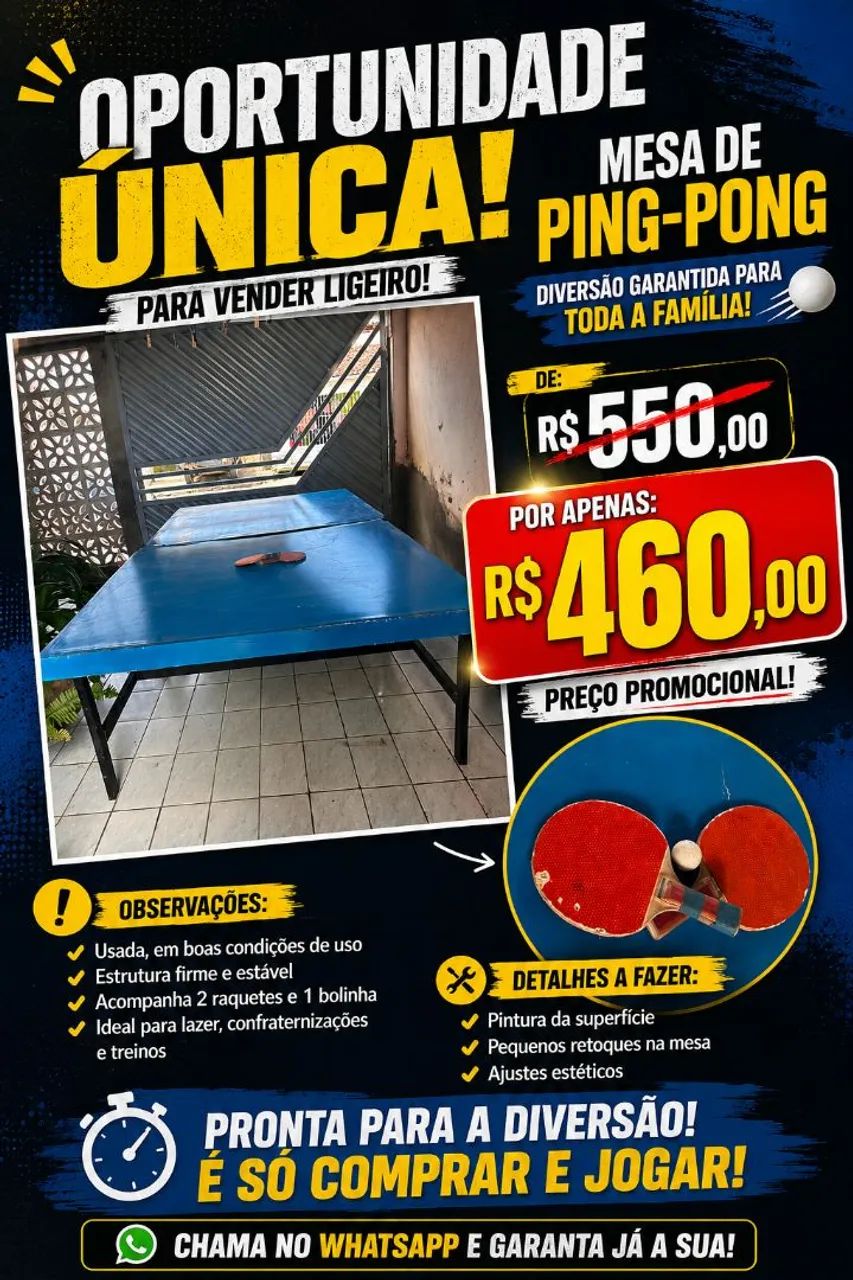 Mesa de ping pong