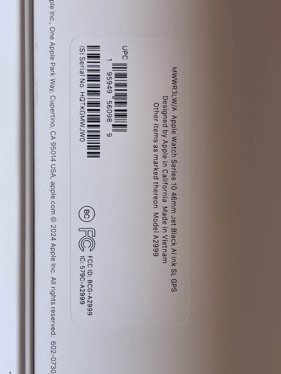 Apple Watch Series 10 46mm | Bateria 100% | Garantia | NF | Caixa  - Foto 6