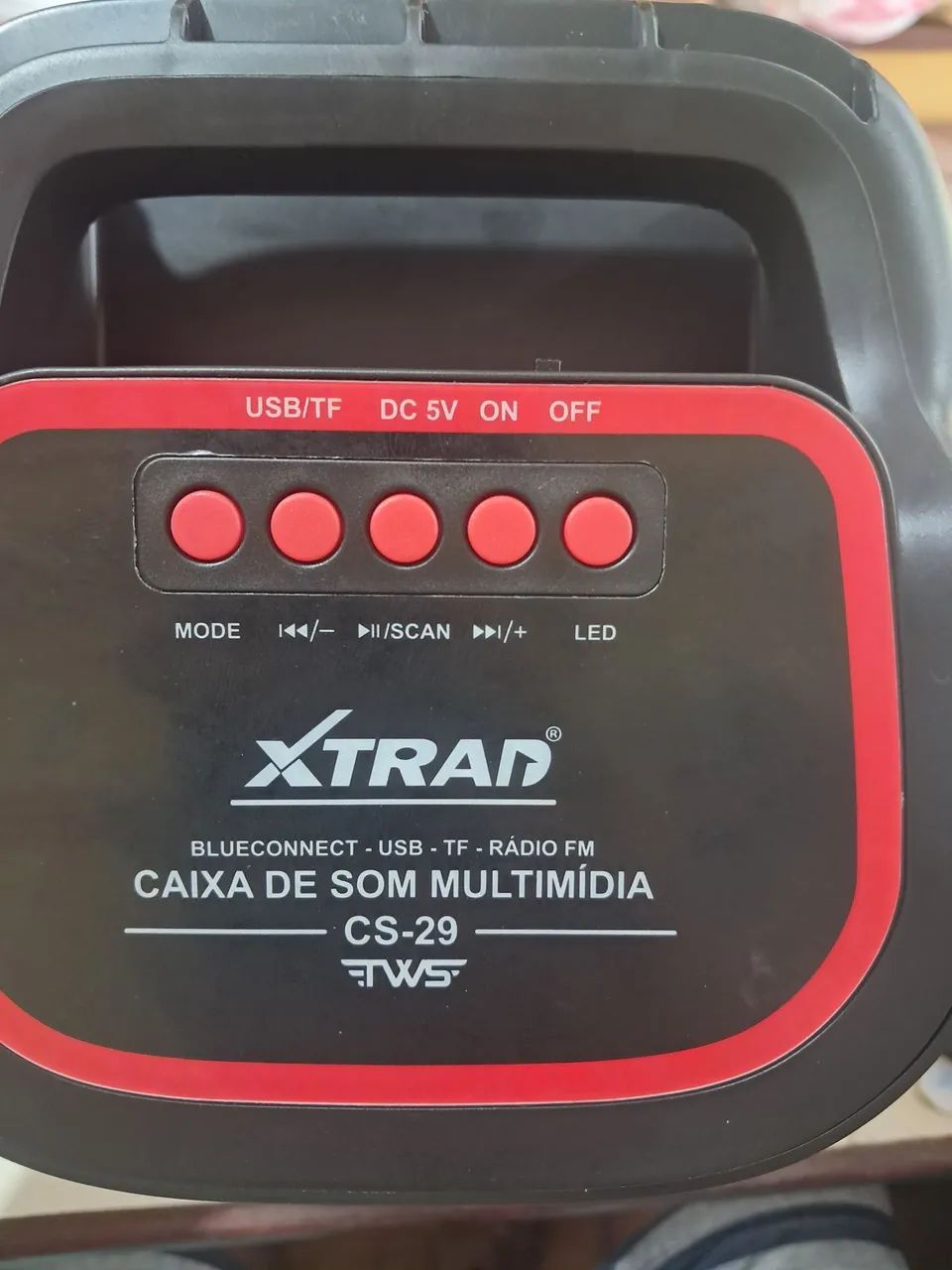 Caixa de som Bluetooth RGB LED - Foto 3