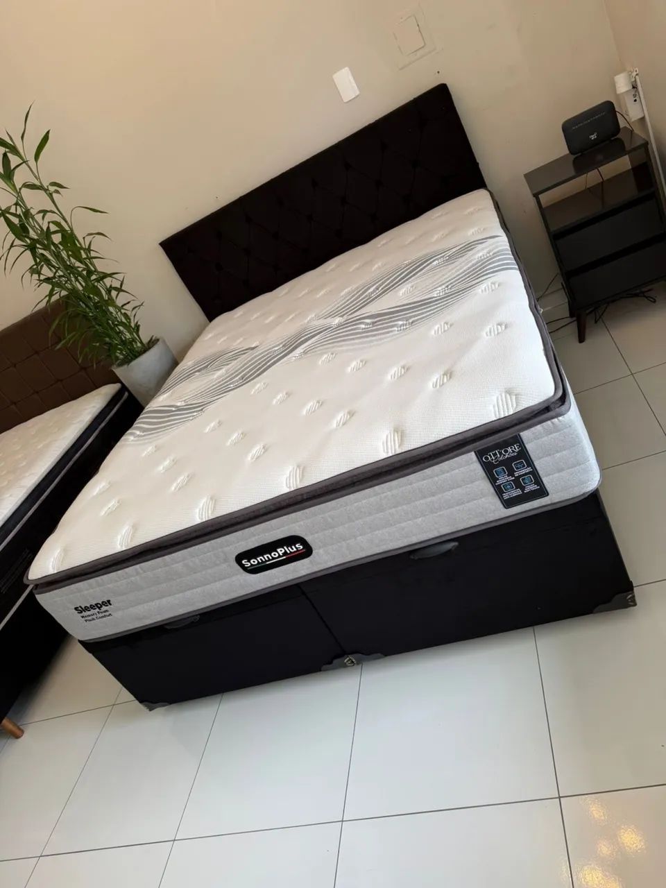 Cama de Casal BAÚ COM COLCHÃO QUEEN  - Foto 2