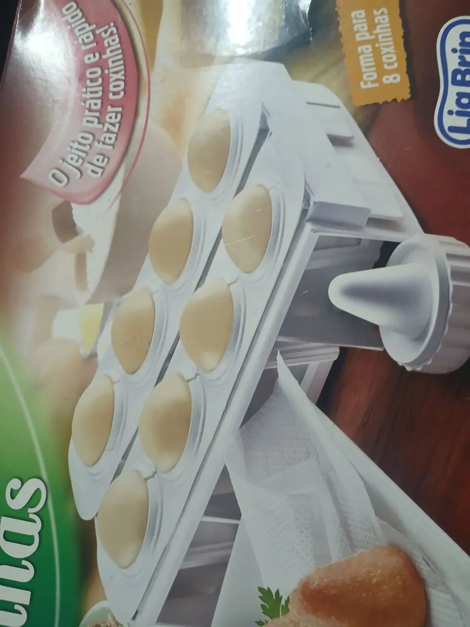Forma para 8 coxinhas - Foto 2