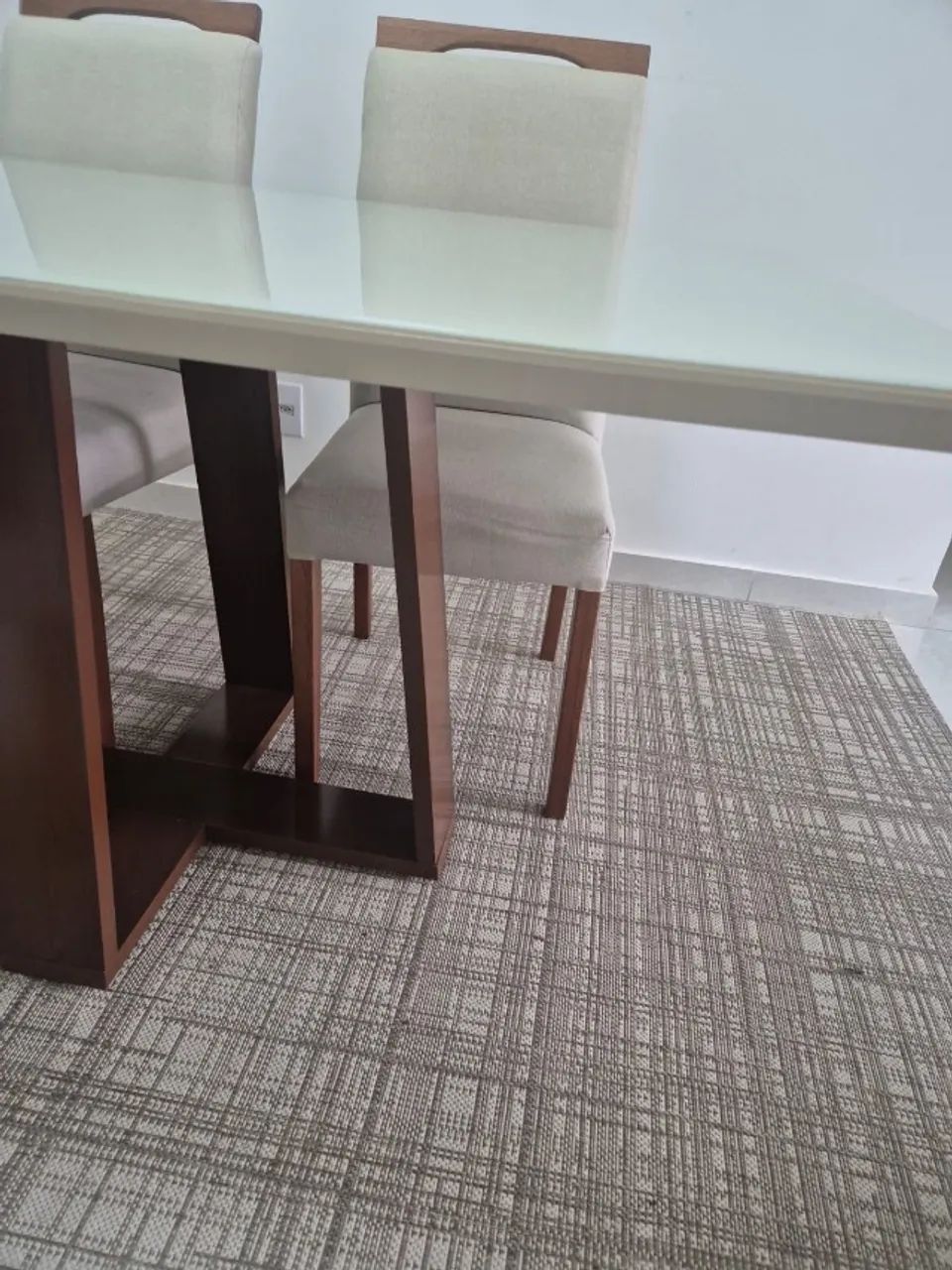 Mesa Jantar Retangular 6 lugares - Semi nova sem avarias - Foto 5