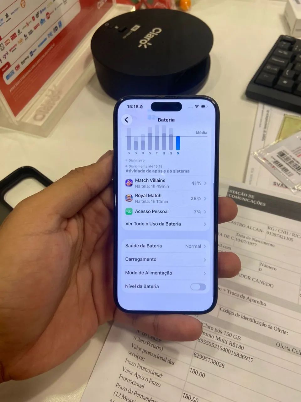 iPhone 15 PRO 256 GB - Foto 4