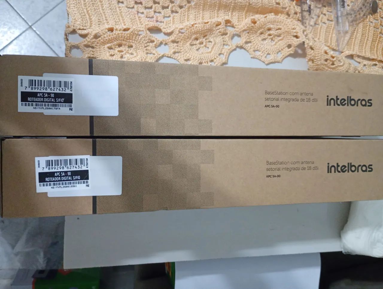 Kit 2 Basestation Intelbras Apc5a90 gigabit - Foto 3