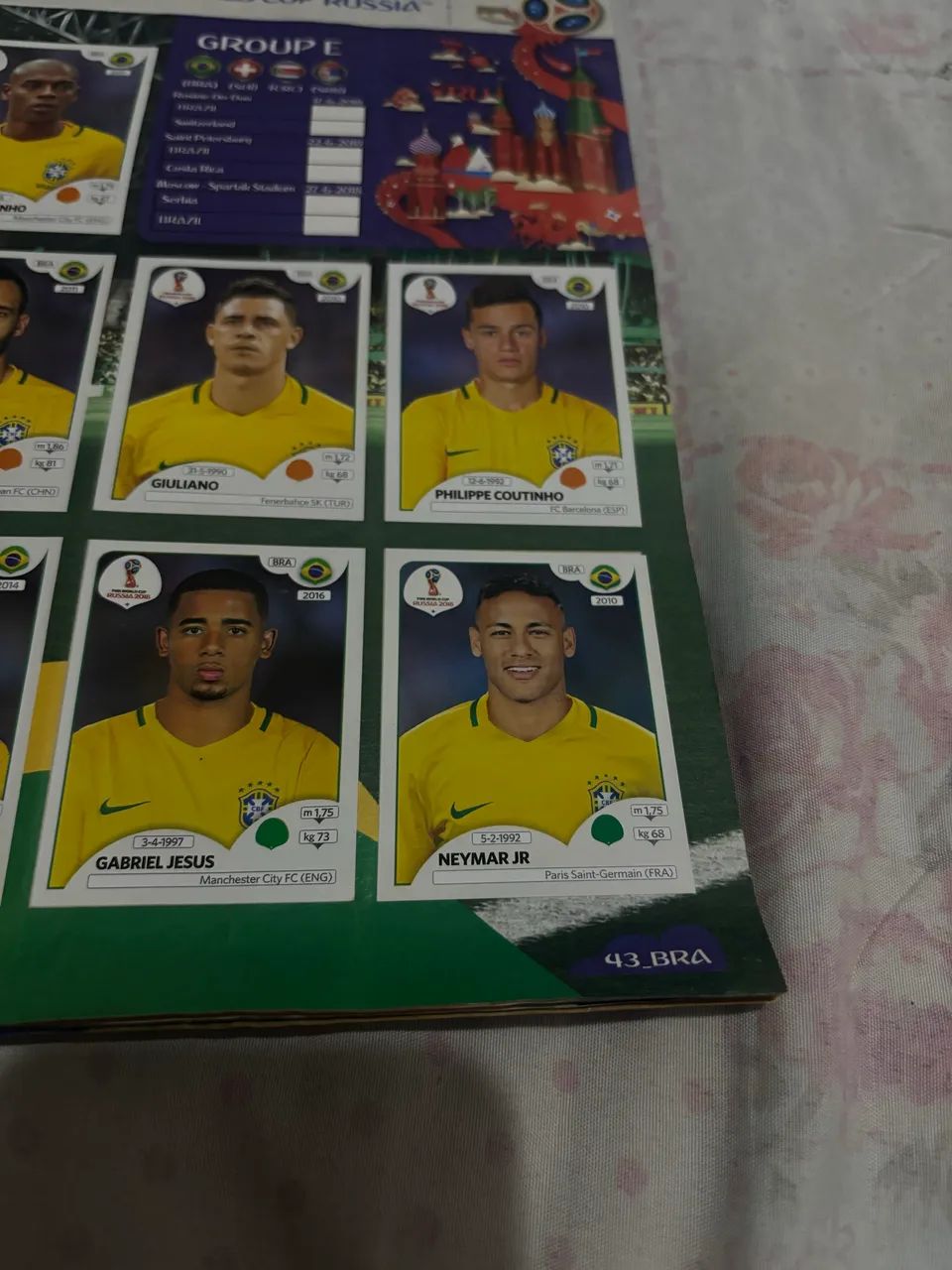 álbum da copa de 2018 completo  - Foto 4
