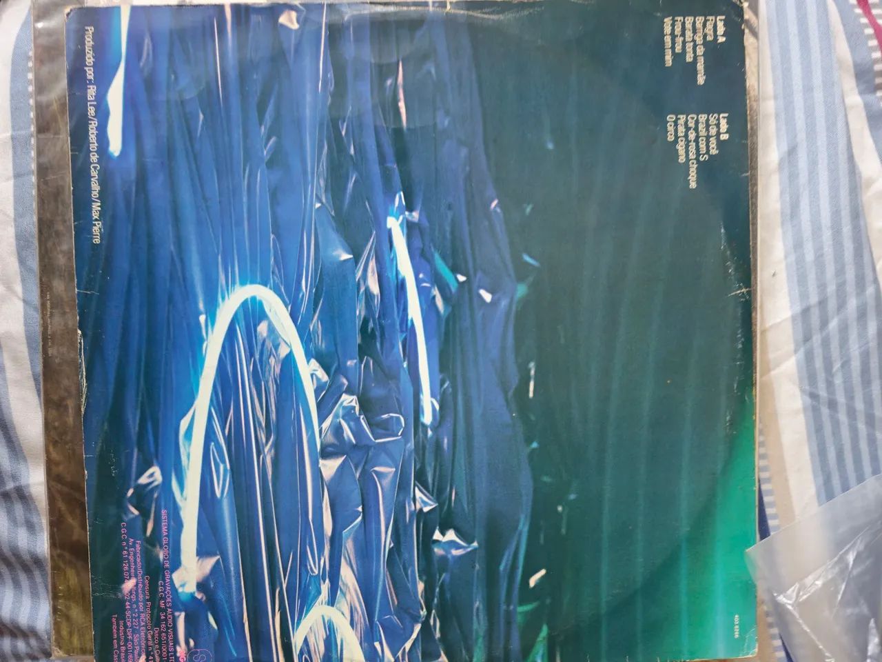 R$ 60 | Disco de Vinil | Rita Lee e Roberto de Carvalho | 1982 | Flagra - Foto 3