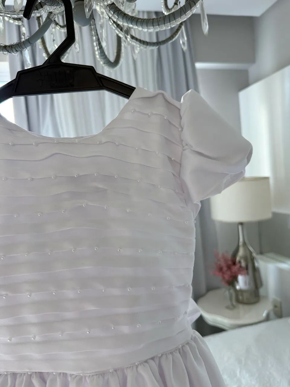 Vestido branco Rita Colato