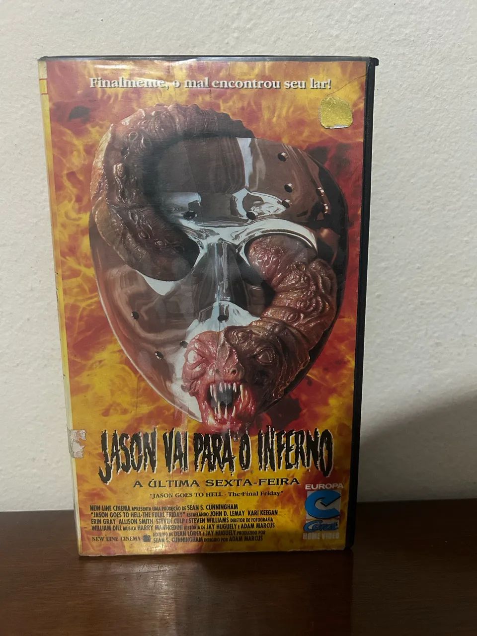 VHS Jason Vai Para o Inferno - A Última Sexta Feira 