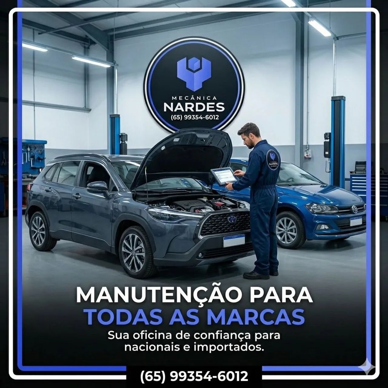 Prestação de serviço Mecânica automotiva 