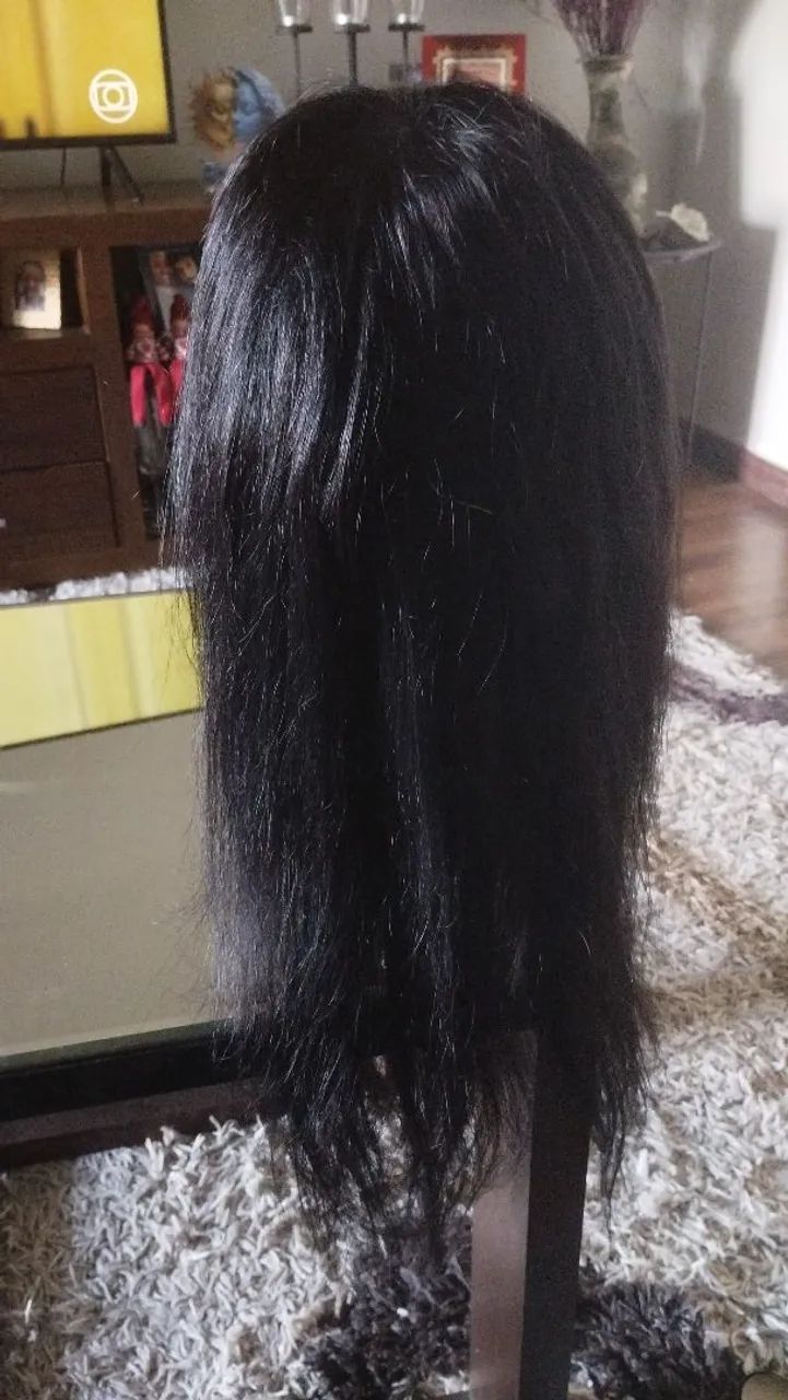 Peruca cabelo humano 