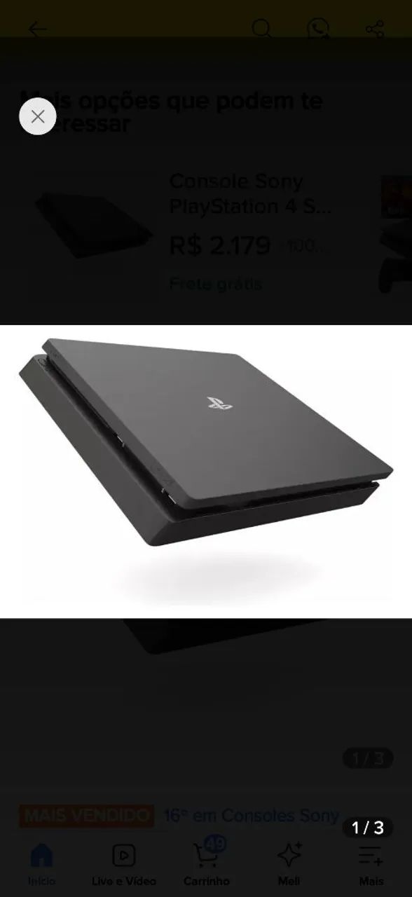 PS4 estado de novo 