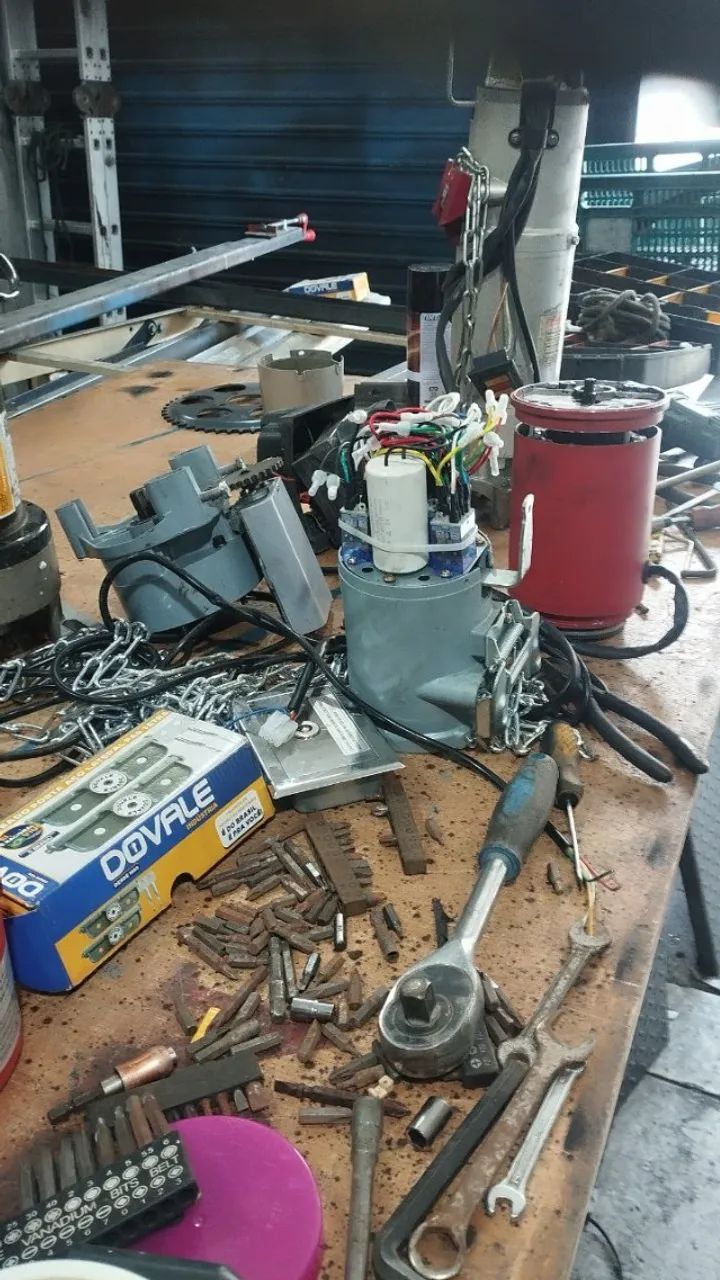 Manutenção de portas de aço de enrolar automática. - Foto 3