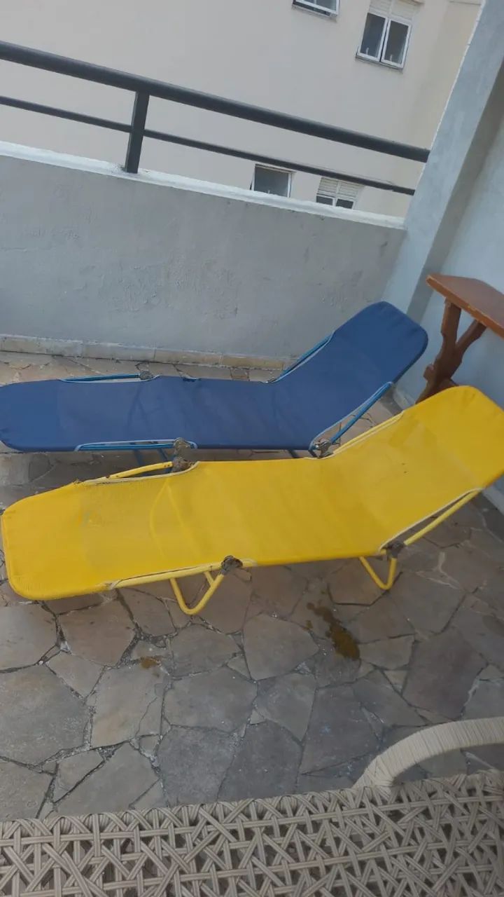 2 Espreguiçadeiras Retratil