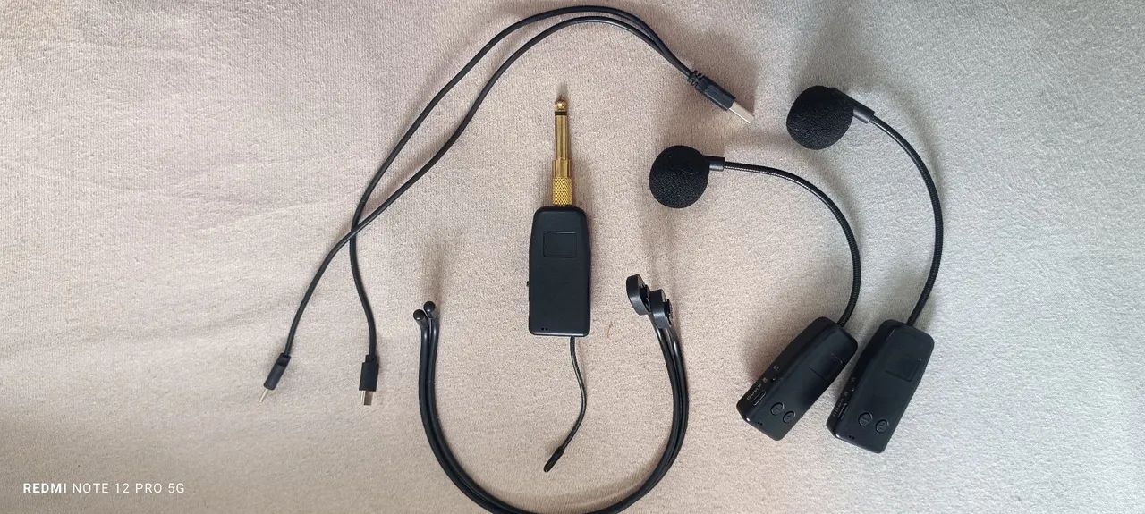 Microfone de cabeça sem fio - Foto 5