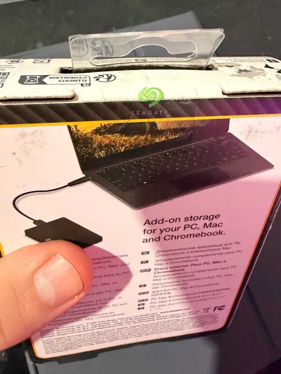 HD e SSD externo  - Foto 3