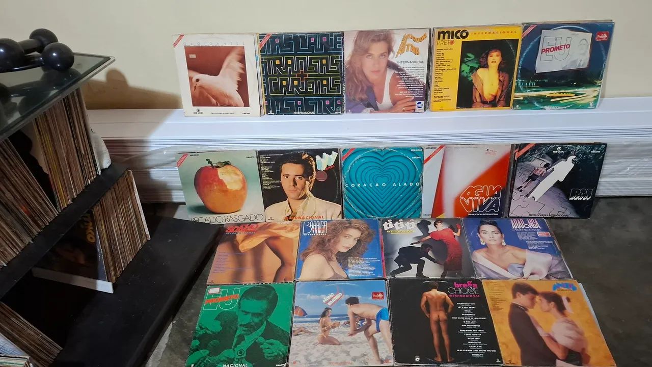 Discos de vinil lote com 314 discos - Foto 3